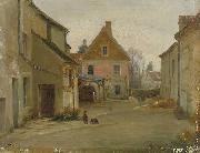 Pierre Edouard Frere Village street USA oil painting artist